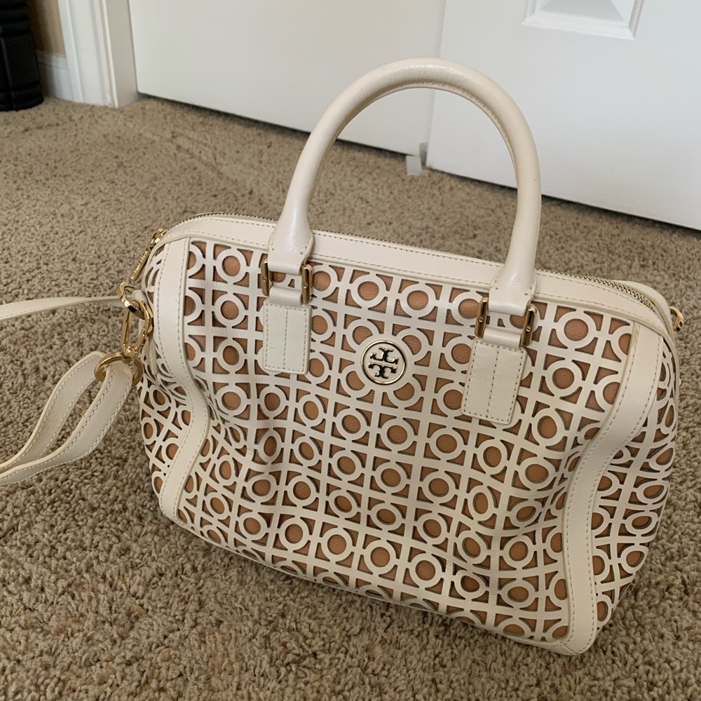 Tory Burch satchel with crossbody strap